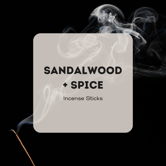 Sandalwood + Spice Incense Sticks