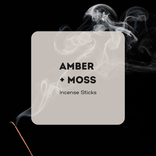 Amber + Moss Incense Sticks