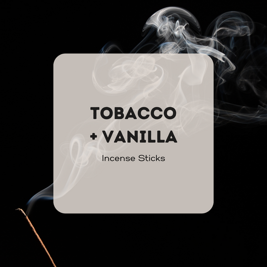 Tobacco + Vanilla Incense Sticks