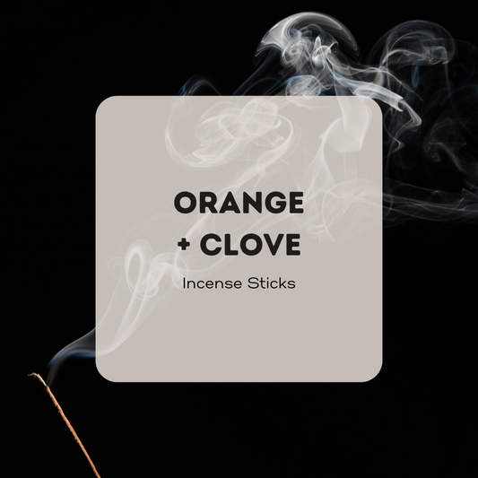 Orange + Clove Incense Sticks