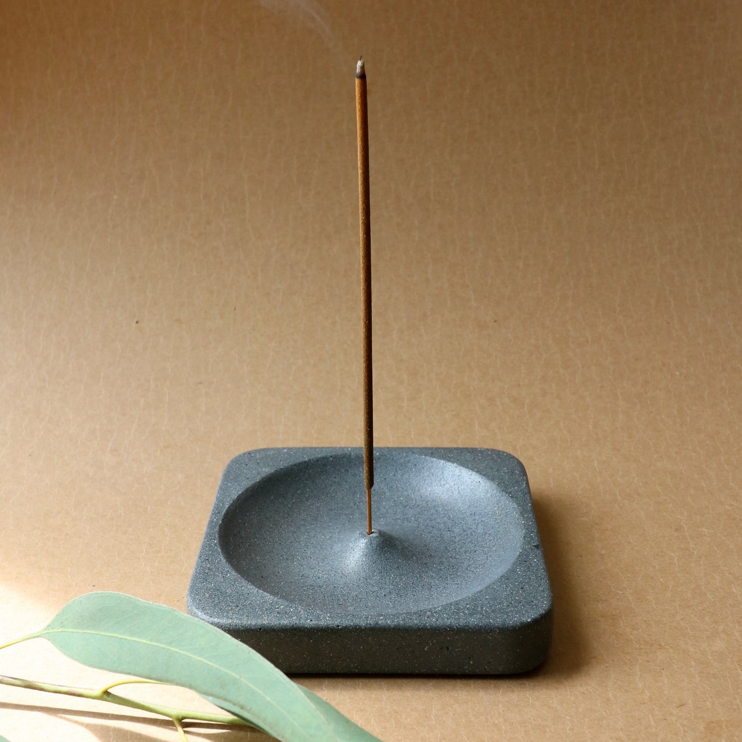 Polished Concrete Incense Holder